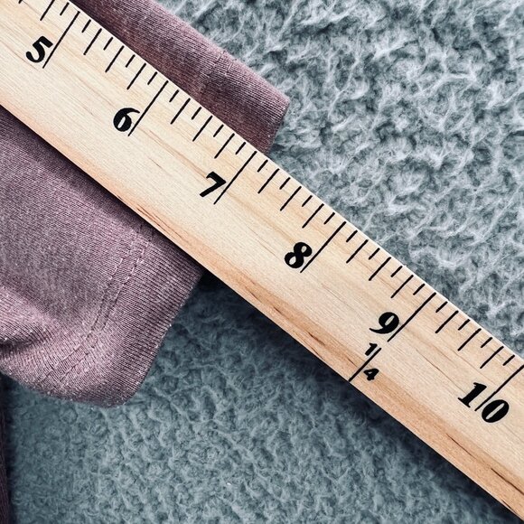 Eddie Bauer‎ Women Top Large Brownish Purple Short Sleeve Pullover Shirt - Picture 8 of 8